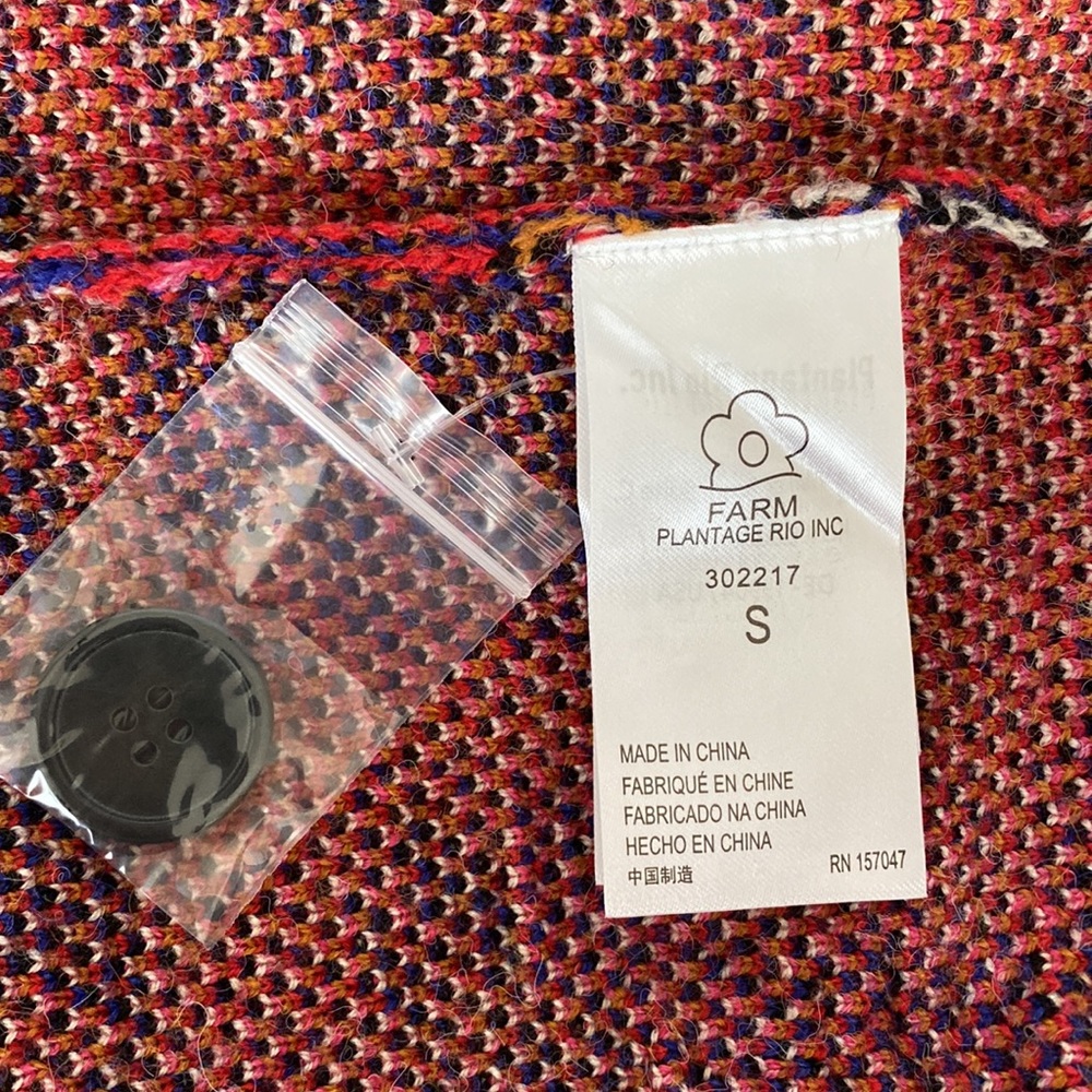 FARM Rio Multicolor Patterned Cardigan - Picture 9 of 16